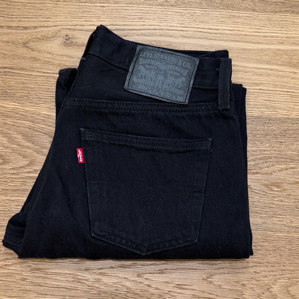 Levi's Men's 501 Black Jeans